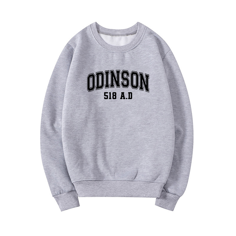 odinson ad unissex crewneck moletom pullovers jumper feminino gráfico hoodies camisola de manga longa topos feminino