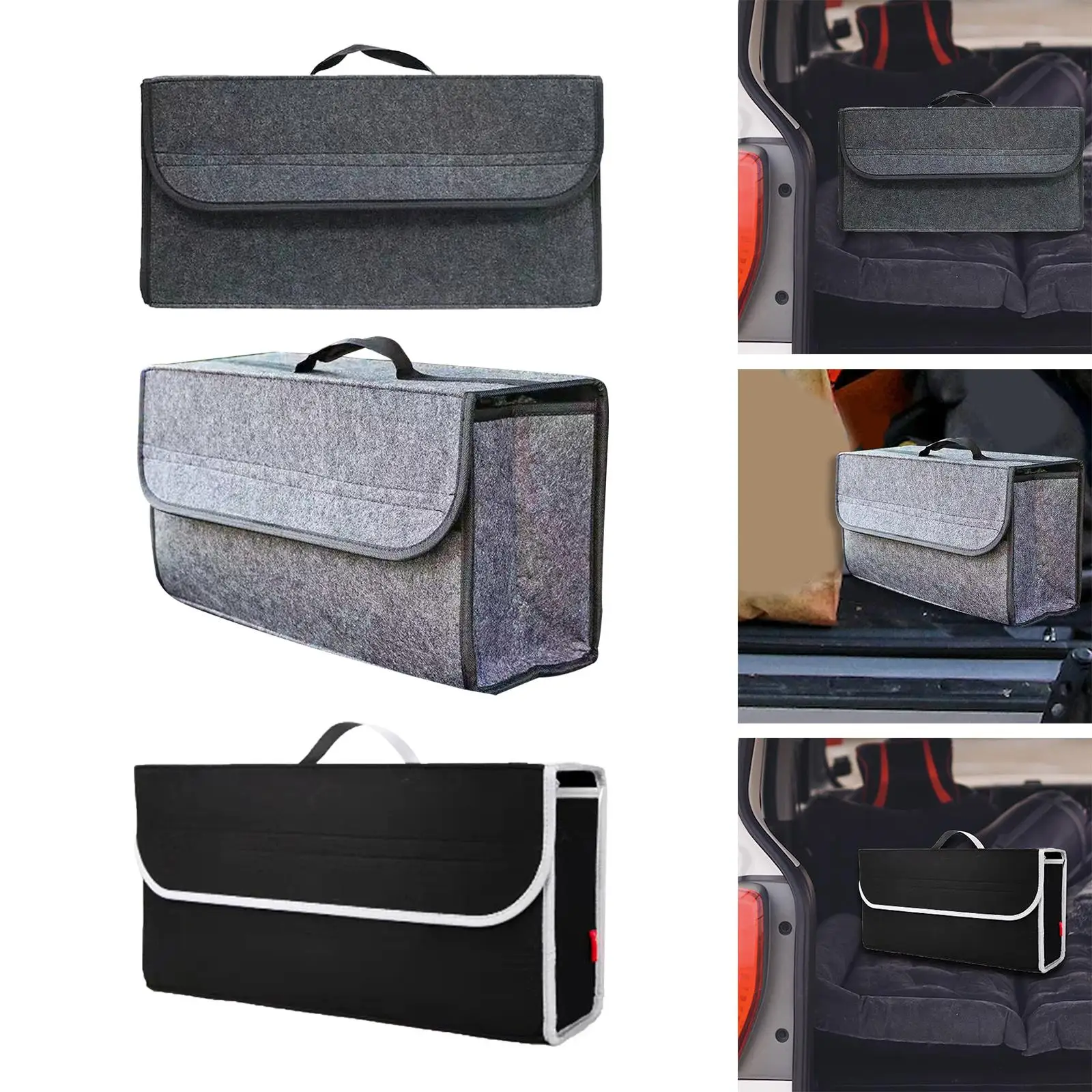 Car Trunk Storage Box Organizer Multi Use Container for Stowing Tidying