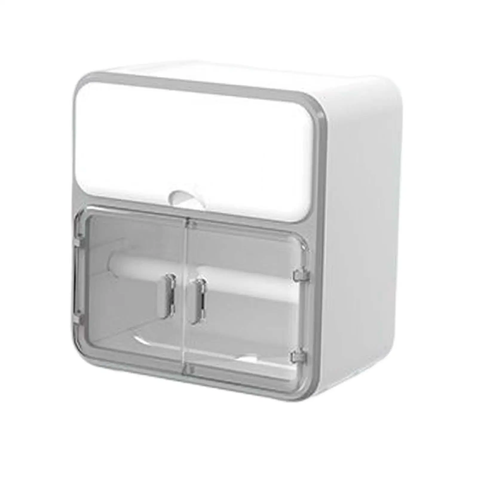 Toilet Paper Holder Tissue Paper Dispenser Bathroom Shelf Rack for Household