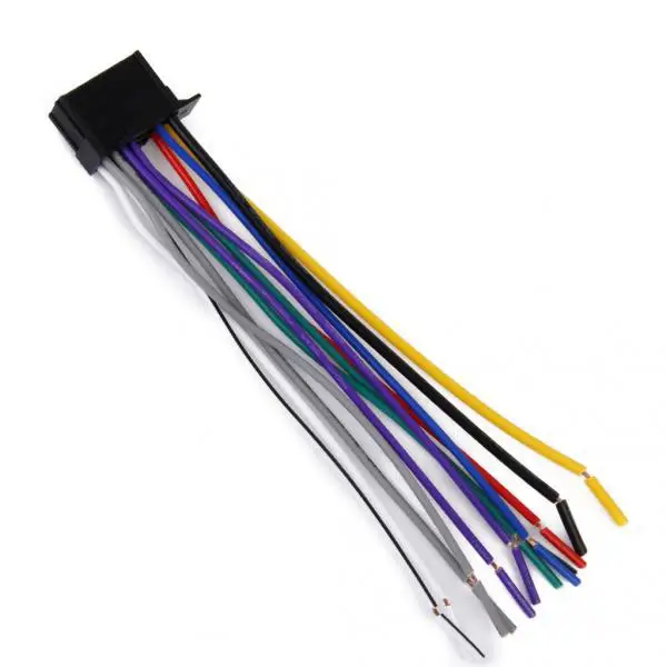 10x  2350 Car  Wire Harness Plug Cable With 16 Pin Connector