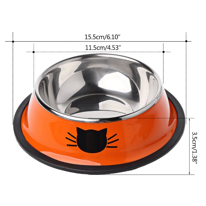 stainless steel water dish