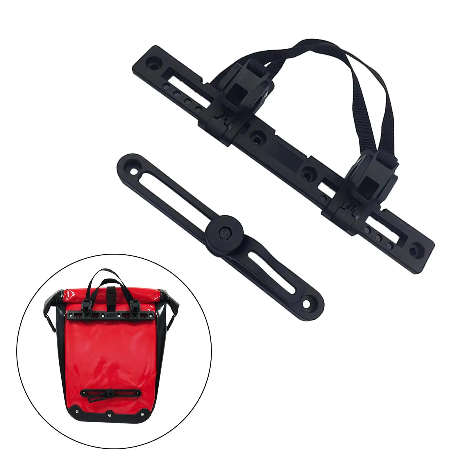 PVC Bike Bag Buckle Cycling Bike Bag Side Release Buckle Convenient for Bicycle Bags
