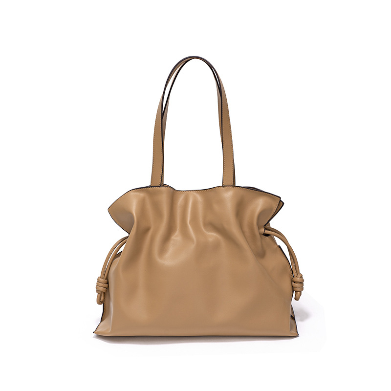 luxo, couro real, bolsa de ombro para senhora, moda simples