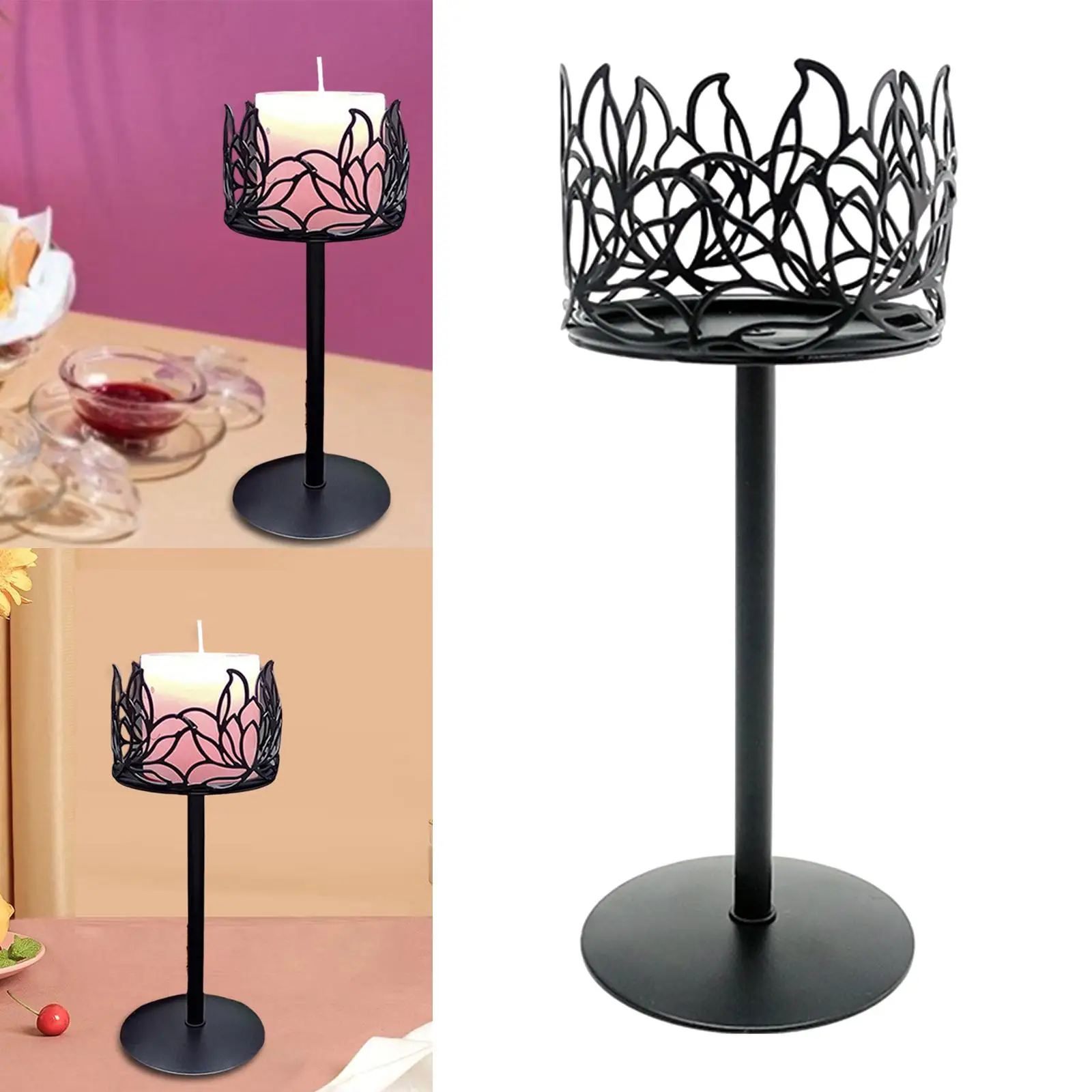 Pillar Candle Holder Candle Stand Nordic for Anniversary Celebration Wedding Decoration
