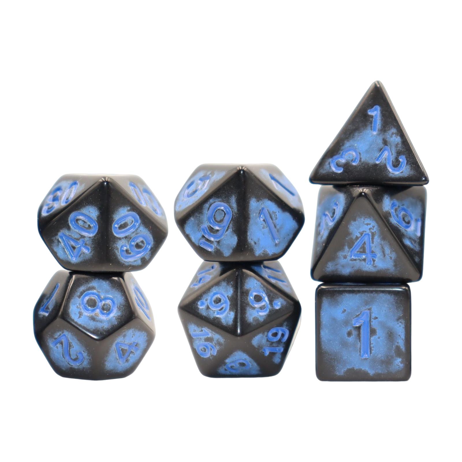 7Pcs Polyhedral Dices Set D4~D20 Party Game Dices Entertainment Toy for MTG RPG Card Game Role Playing Table Board Games