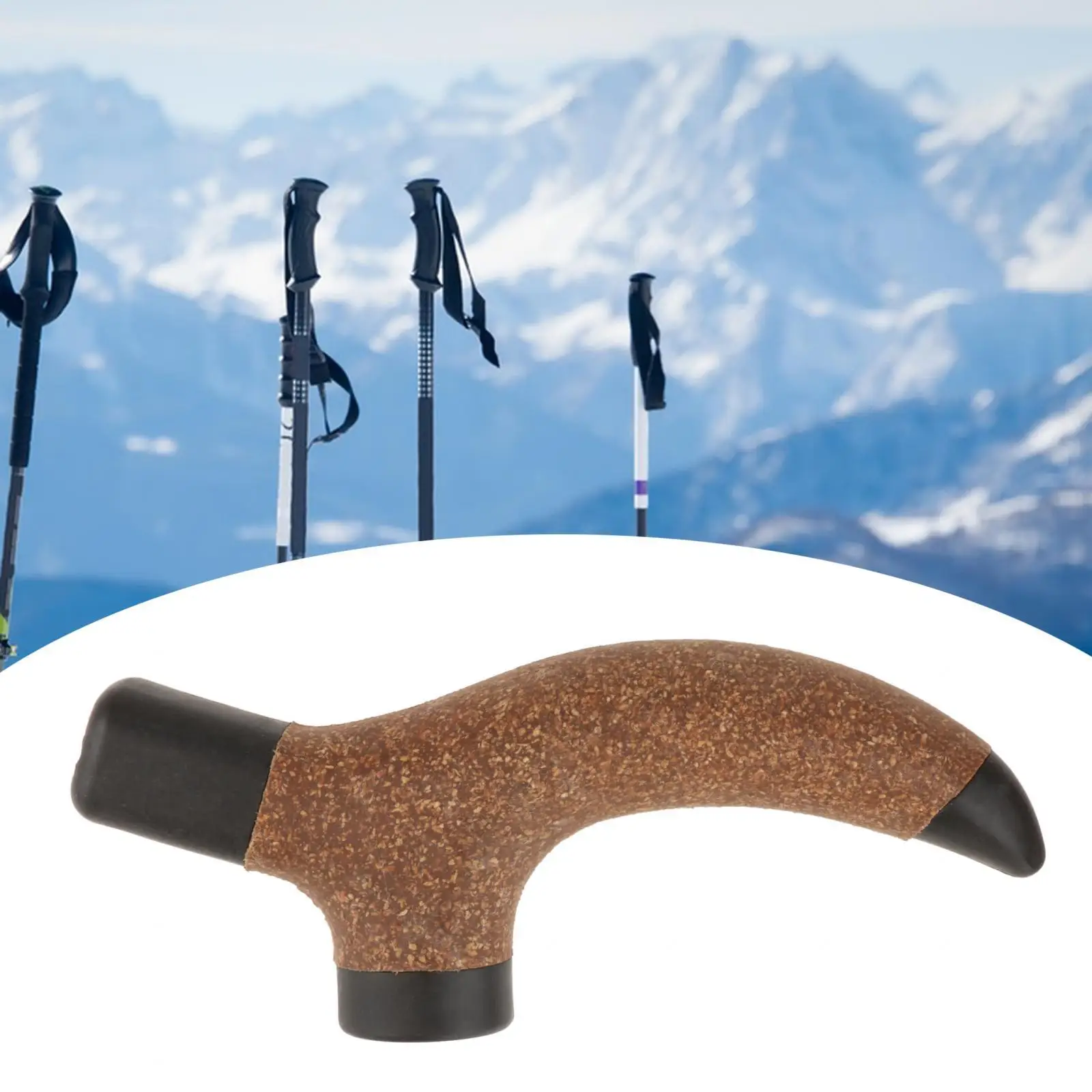 Hiking Pole Grip Handle Accessory/ Easy to Install for 18mm Pole/ 13.5cm Length/