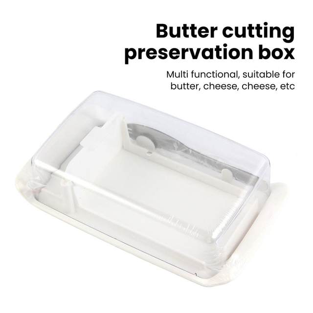 Stick Butter Slicer Butter Dispenser Butter Box Two Heads For Quick Cutting  Of Grated Cheese Cheese Fruit Vegetable Cheese - AliExpress