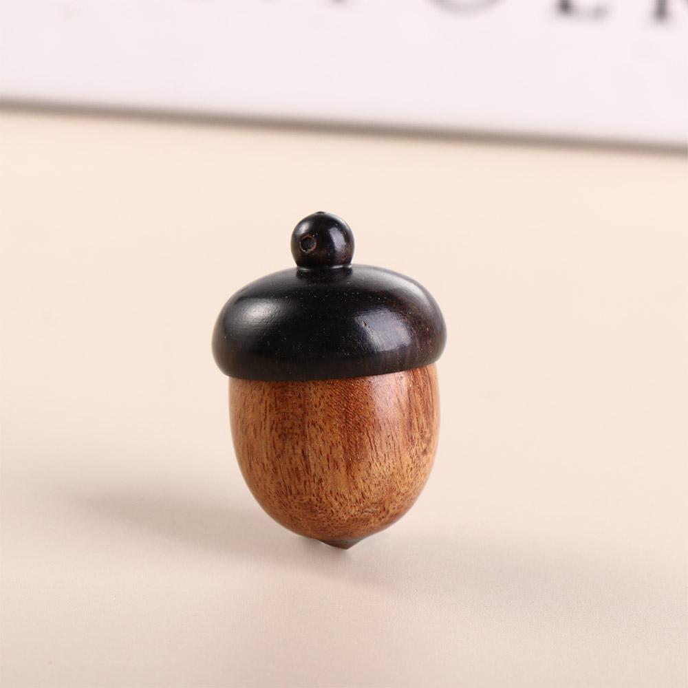 Best of Mini Outdoor Acorn Shape Sandalwood Travel Pill Case Granule Storage Box Wooden Pill Box Capsules Organizer Reviews & Tips