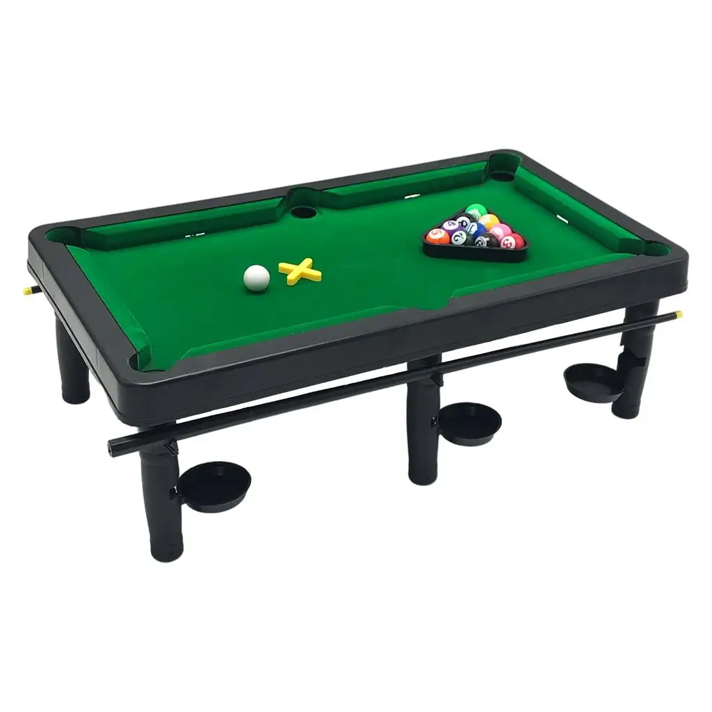 Mini Tabletop Pool Set Parent-Child Interactive Desktop Billiards 