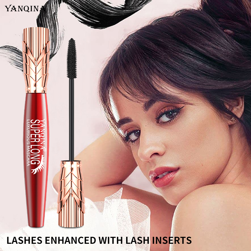 Best of YANQINA Mascara Eyelashes Extension 4D Lengthening Curling Eye Lashes Waterproof Lasting Big Eye Makeup Women Cosmetics Reviews & Tips