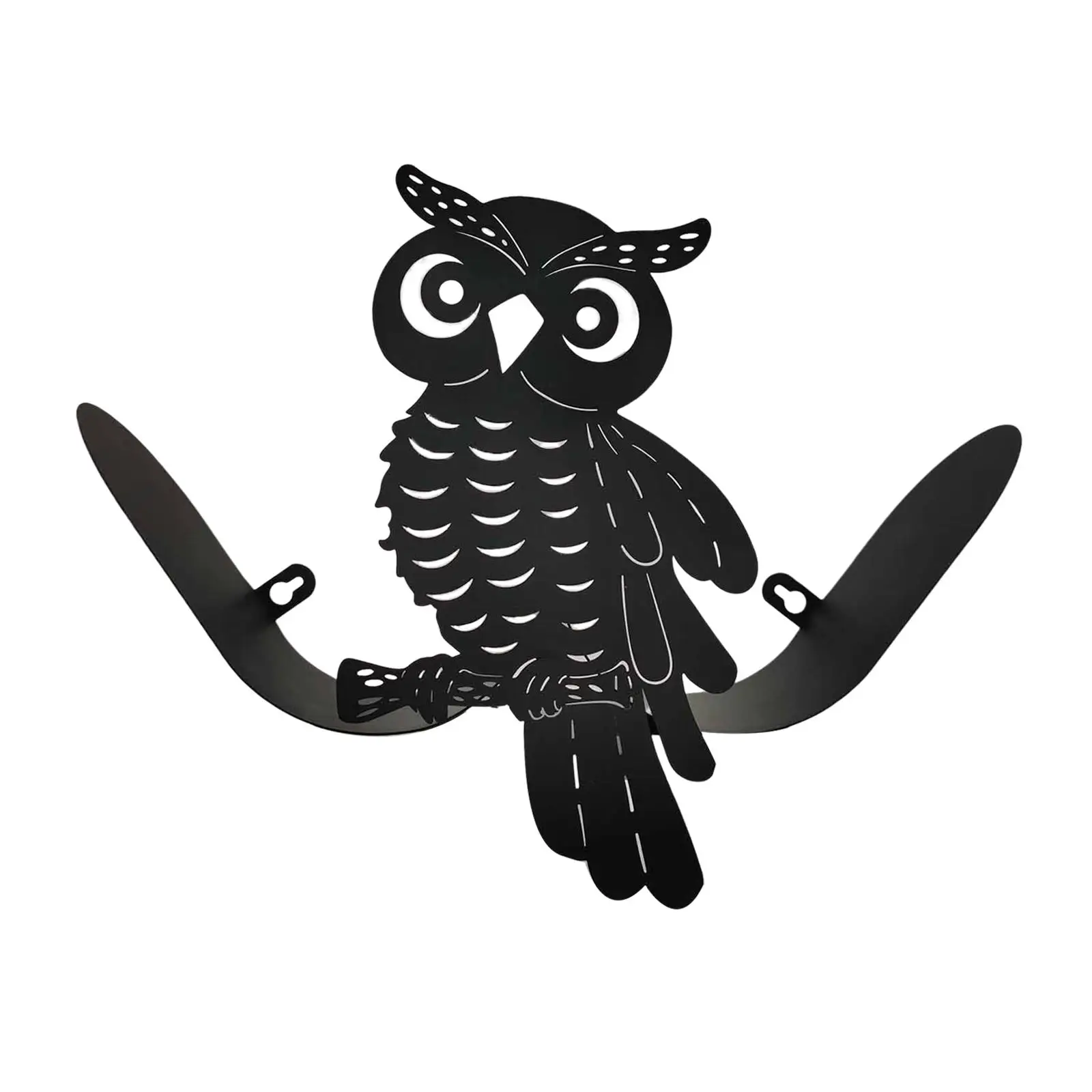 Unique Toilet Paper Holder Iron Owl Shape Roll Tissue Paper Storage Toilet Tissue Holder for Toilet Bathroom Organizer Decor