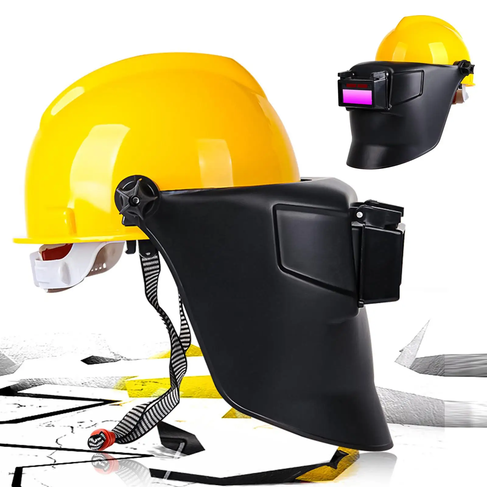 Professional Welding Welder Glasses Resistant , Welder Mask Welding Mask, for Grinding Weld