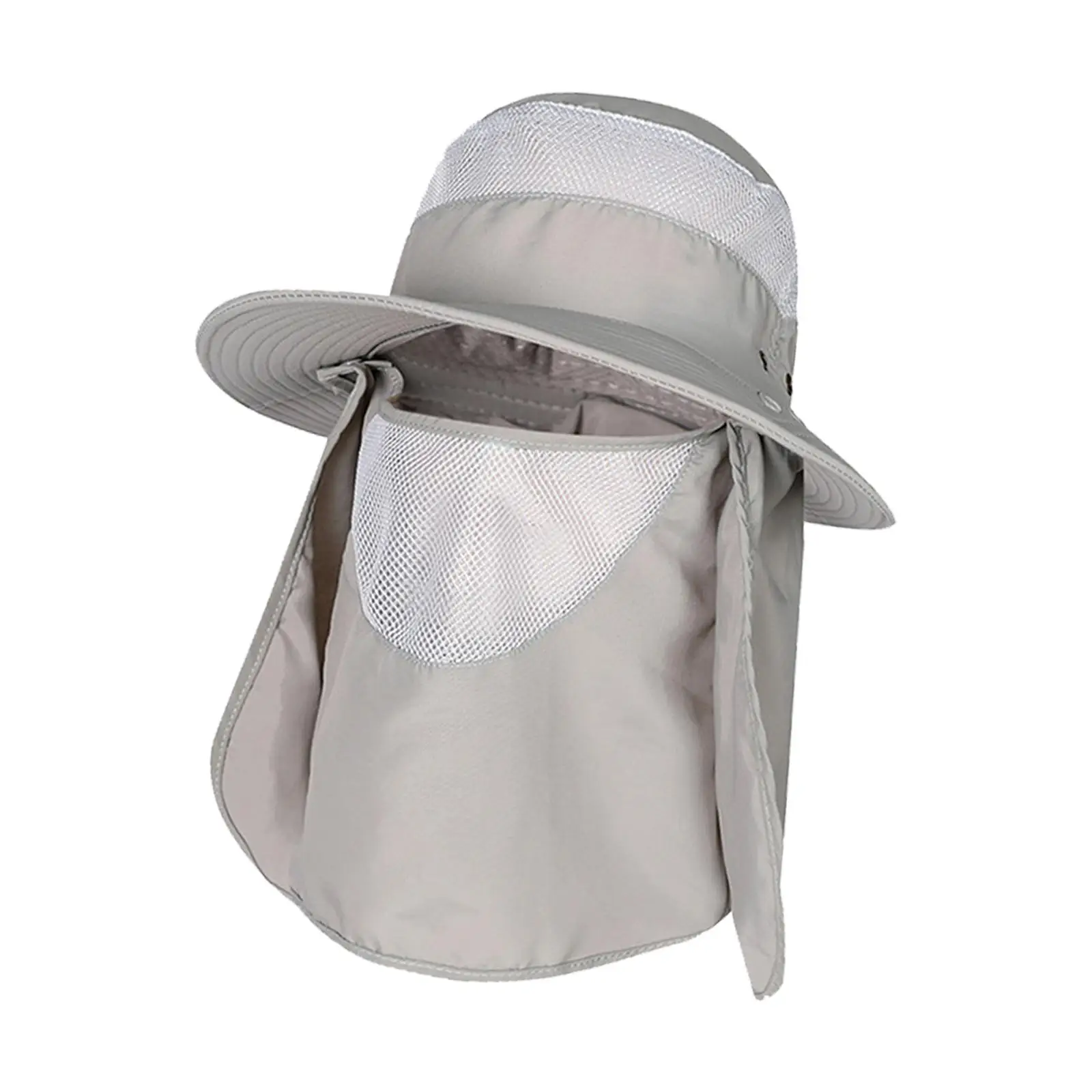 Fishing Hats Sun Hat Face Cover Visor Sun Protection with Detachable Neck Cap