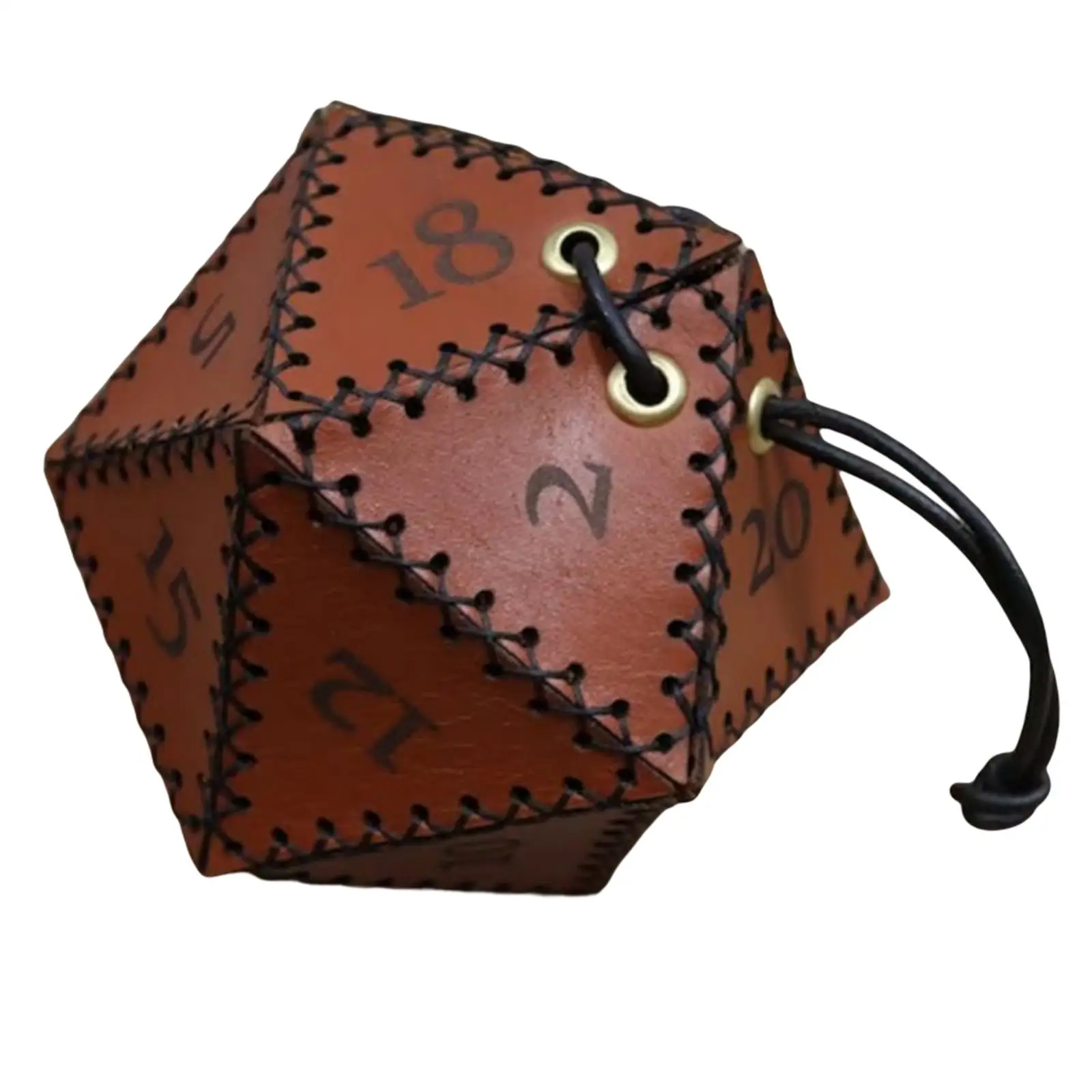 Polyhedral Dices Bag Multipurpose Gifts Storage Bags for Number Games KTV Camping