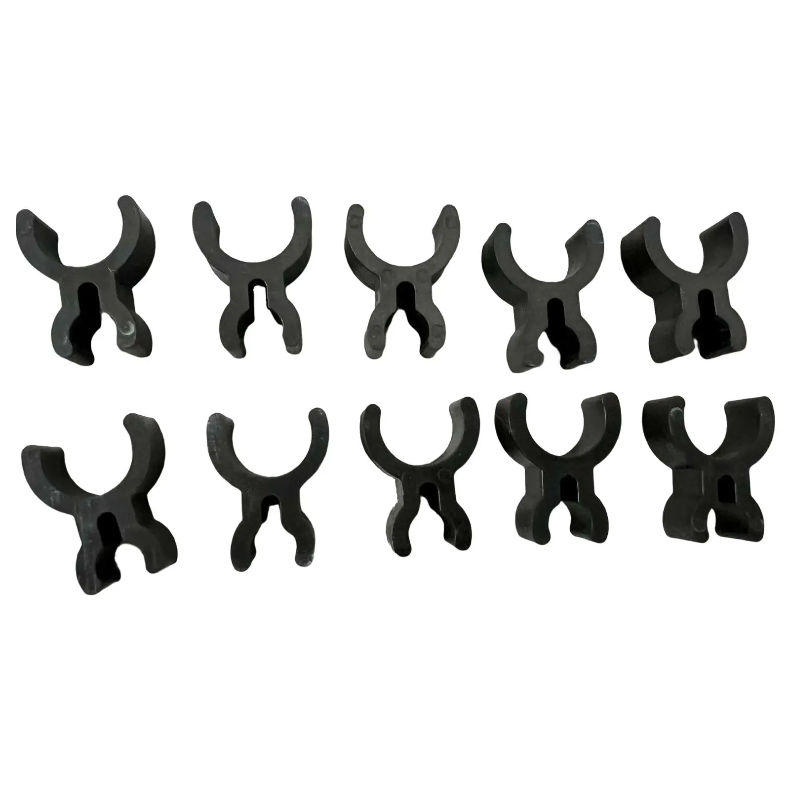 10 Pieces Trumpet Pencil Clip Holder Black Holder for Musician Make Notes