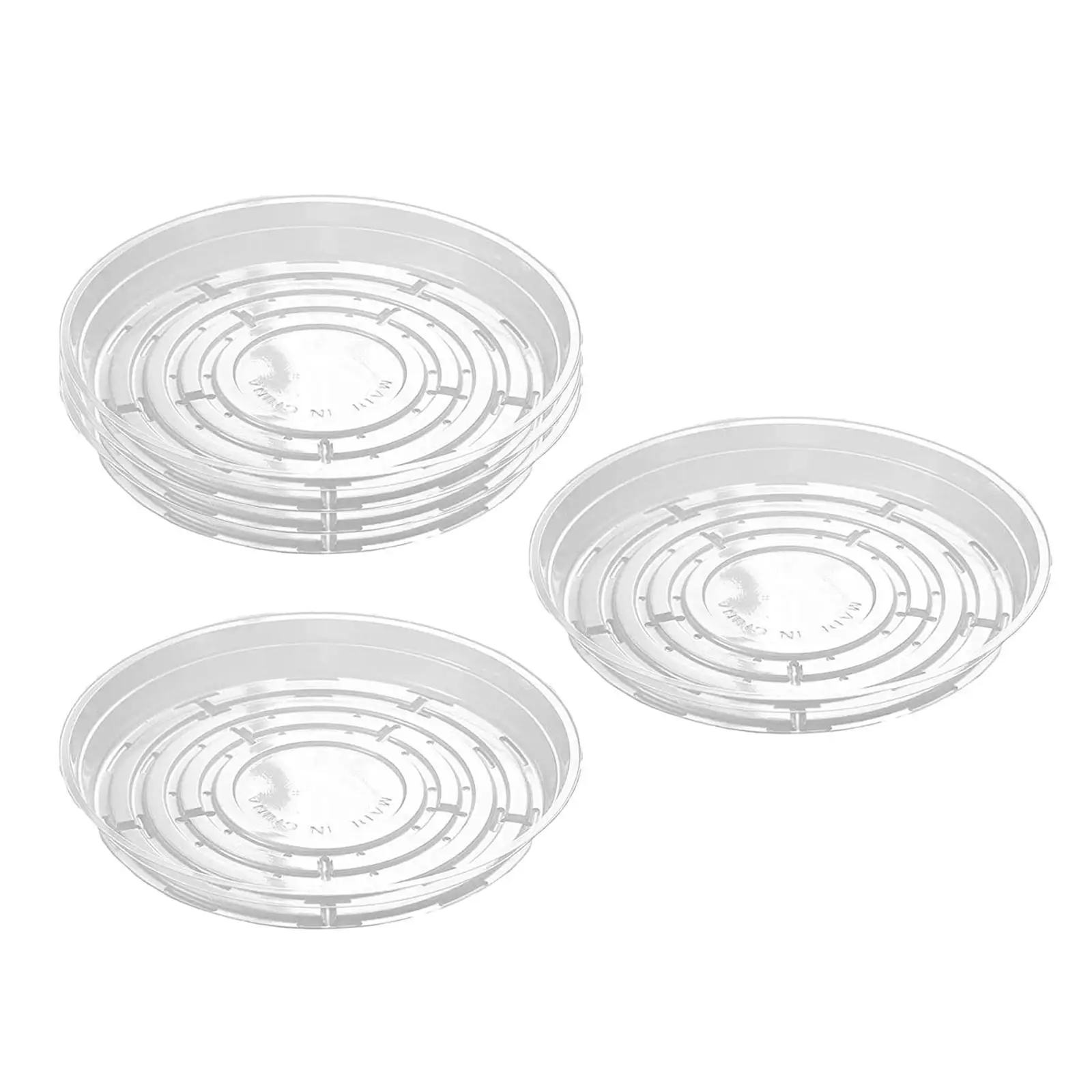 Plant Saucer 5 Pack Plant Tray,Plant Saucers Drip Trays,Excellent for indoor  Flower Pots