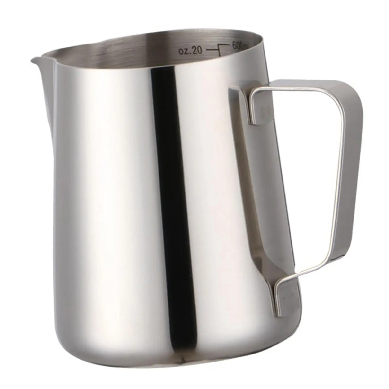 600ml Milk Frothing Pitcher Milk Frother cup Jug Cup Espresso Machine Accessories Espresso Steaming Pitcher for coffee