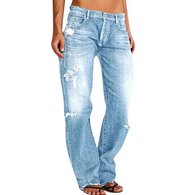 Mulheres jeans plus size, calça para meninas adolescentes, calça