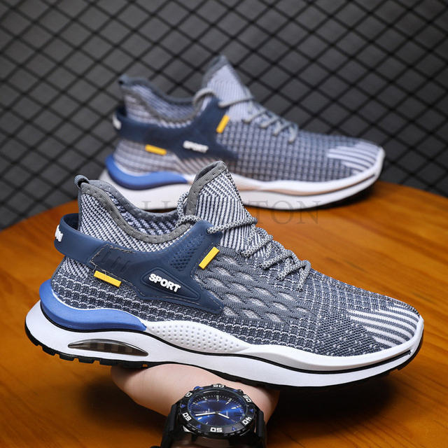 2023 Men Running Shoes Breathable Outdoor Sports Shoes Lightweight Sneakers  for Women Comfortable Athletic Training Footwear