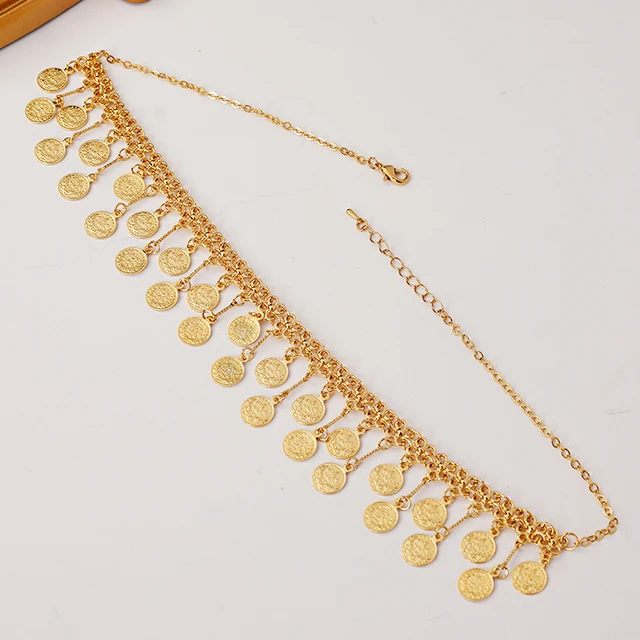 Gold Color Belly Chains for Women Gold Jewelry 24k Original Turkish Coins  Belt Jewelry Middle East Oman Iraq Kurdish Kurdistan - AliExpress