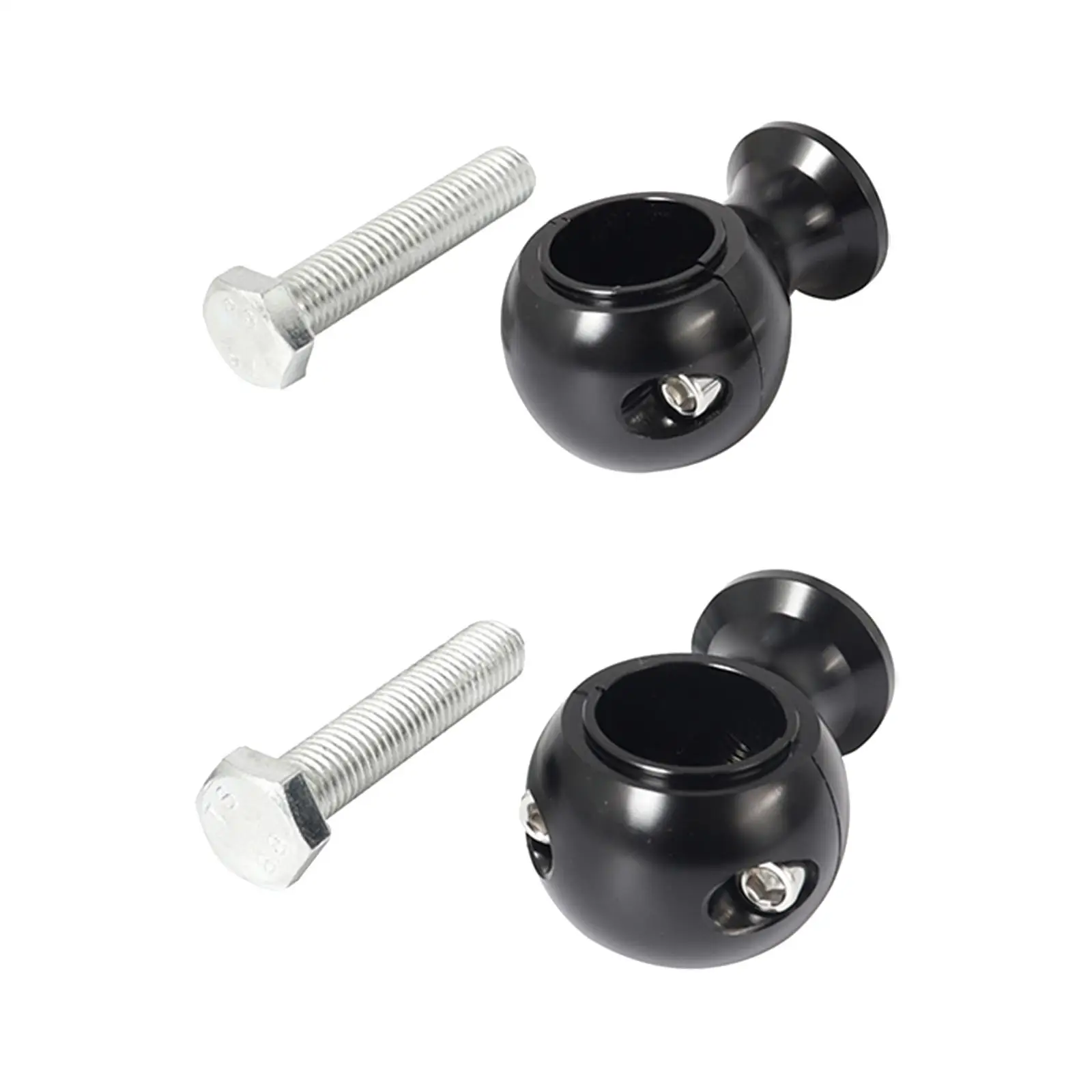 Motorcycle Handlebar Risers 25mm Durable Fat Round Easy to Install Direct Replaces Accessory for Harley Other Handlebar