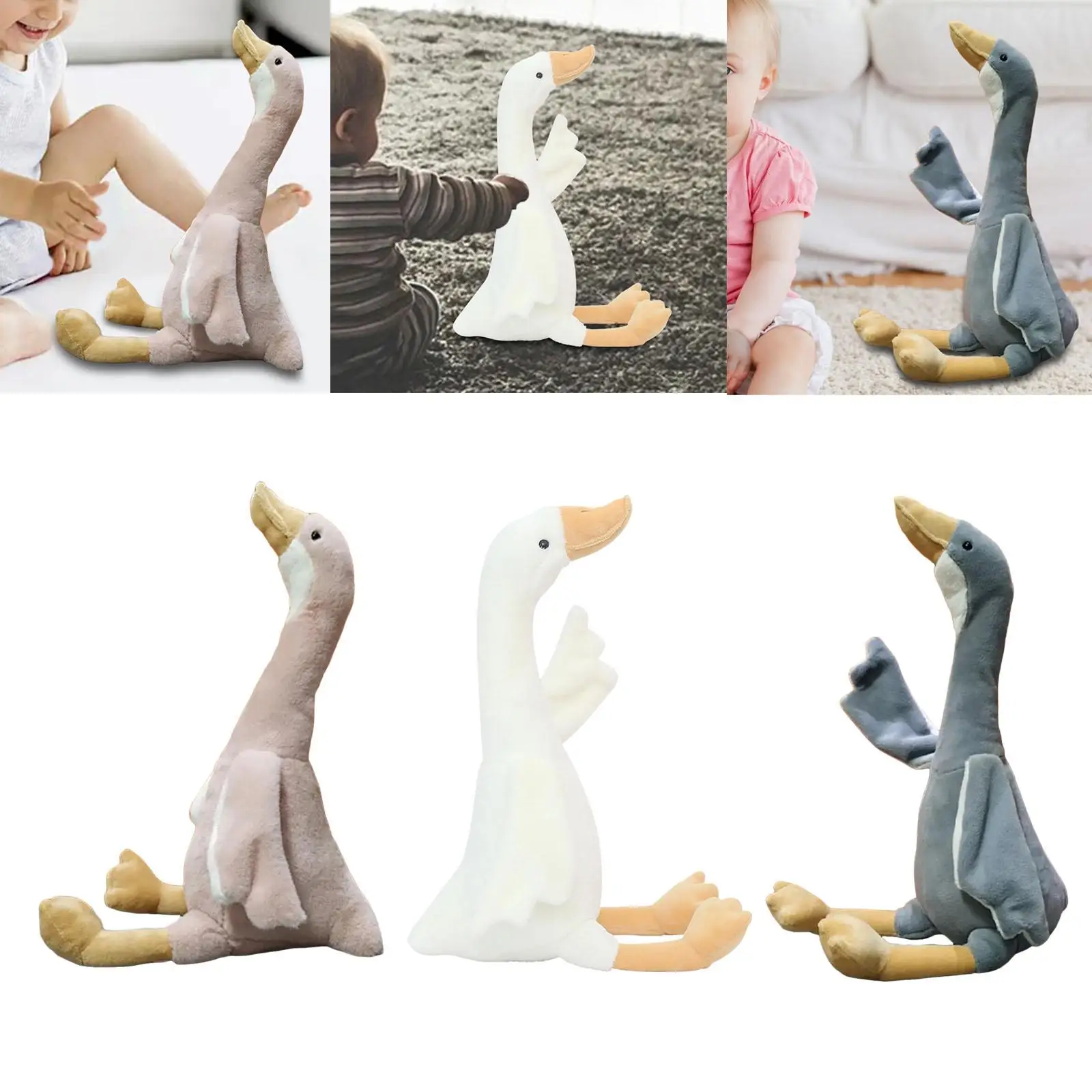 Lovely Plush Toy PP Cotton Filling Soft Doll Figures for Home Party Decors