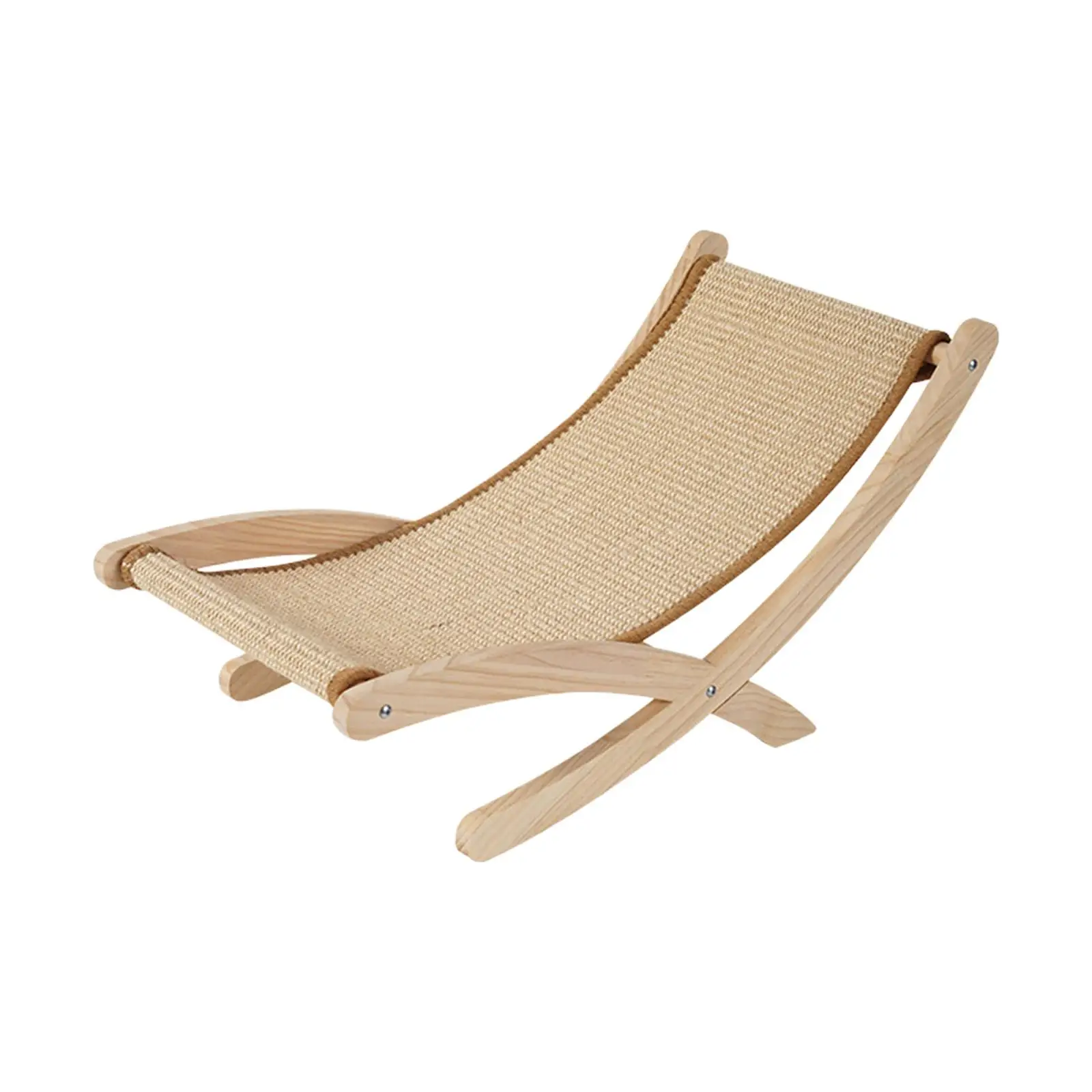 Cat Bed Hammock Large Resting Cat Sisal Deck Chair Cats Raised Bed Cat Lounge Chair for Indoor Cats Small Dogs Bunny Puppy