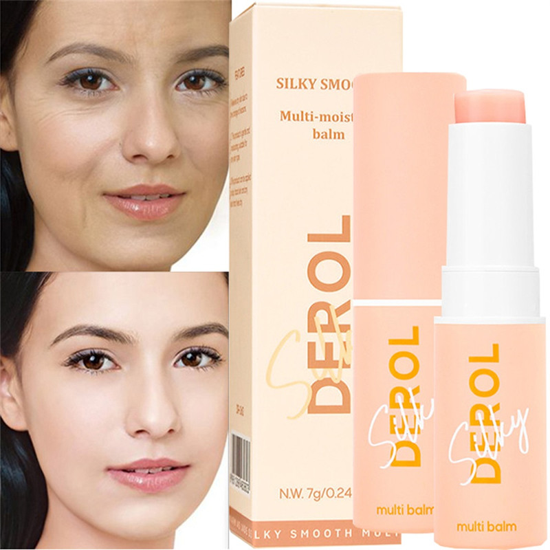 Best of DEROL Moisturizing Balm Stick Anti-Wrinkle Hydrating Brighten Dull Skin Tone Cream Easy To Absorb Not Sticky Makeup Stick Balm Reviews & Tips