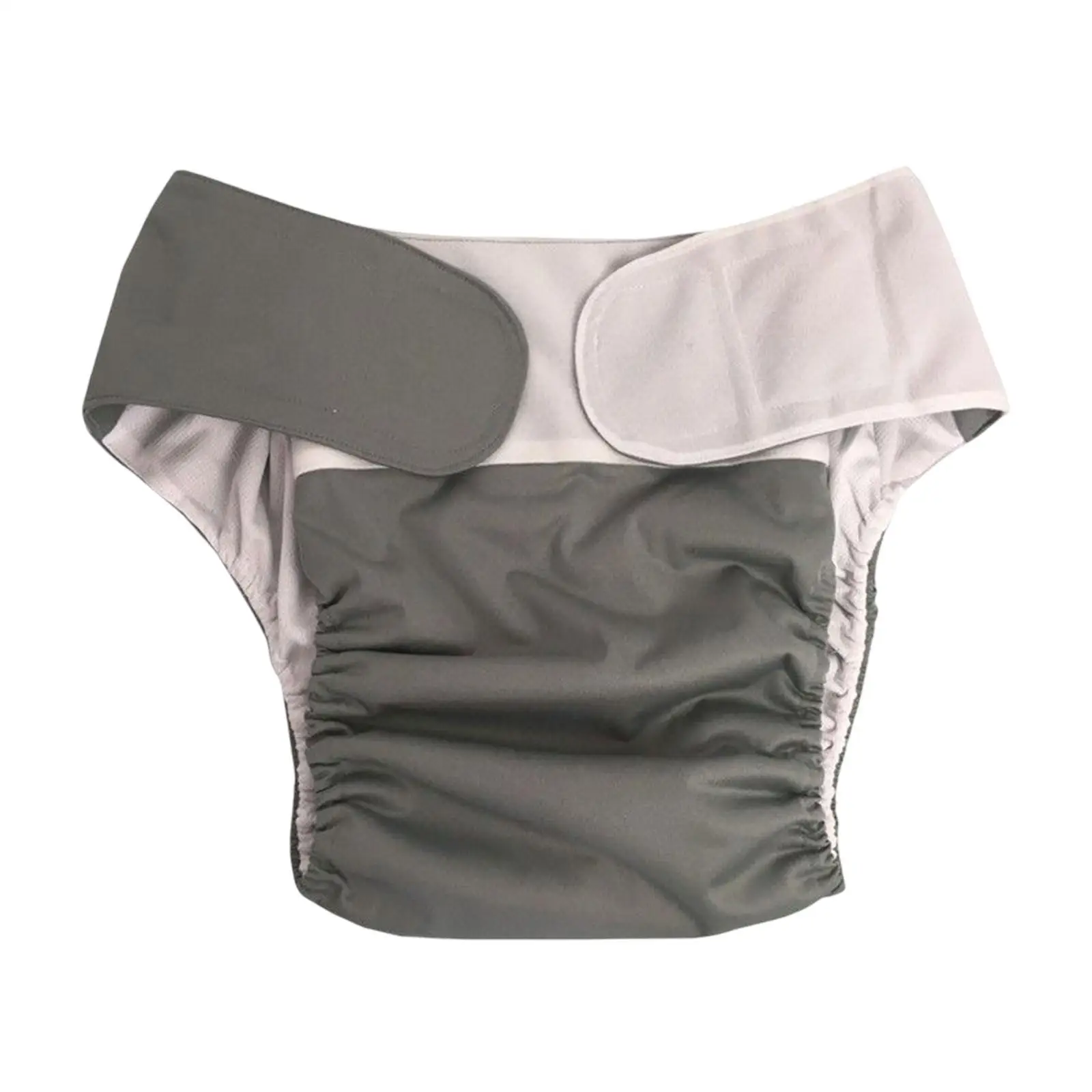 TPU Waterproof Adult Cloth Diaper Reusable Adjustable Comfortable Pocket Nappies for Seniors Men Women Waist 60cm-133.3cm