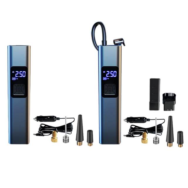 Car Tire Air Pump Inflator Vacuum Cleaner Mode for Balls