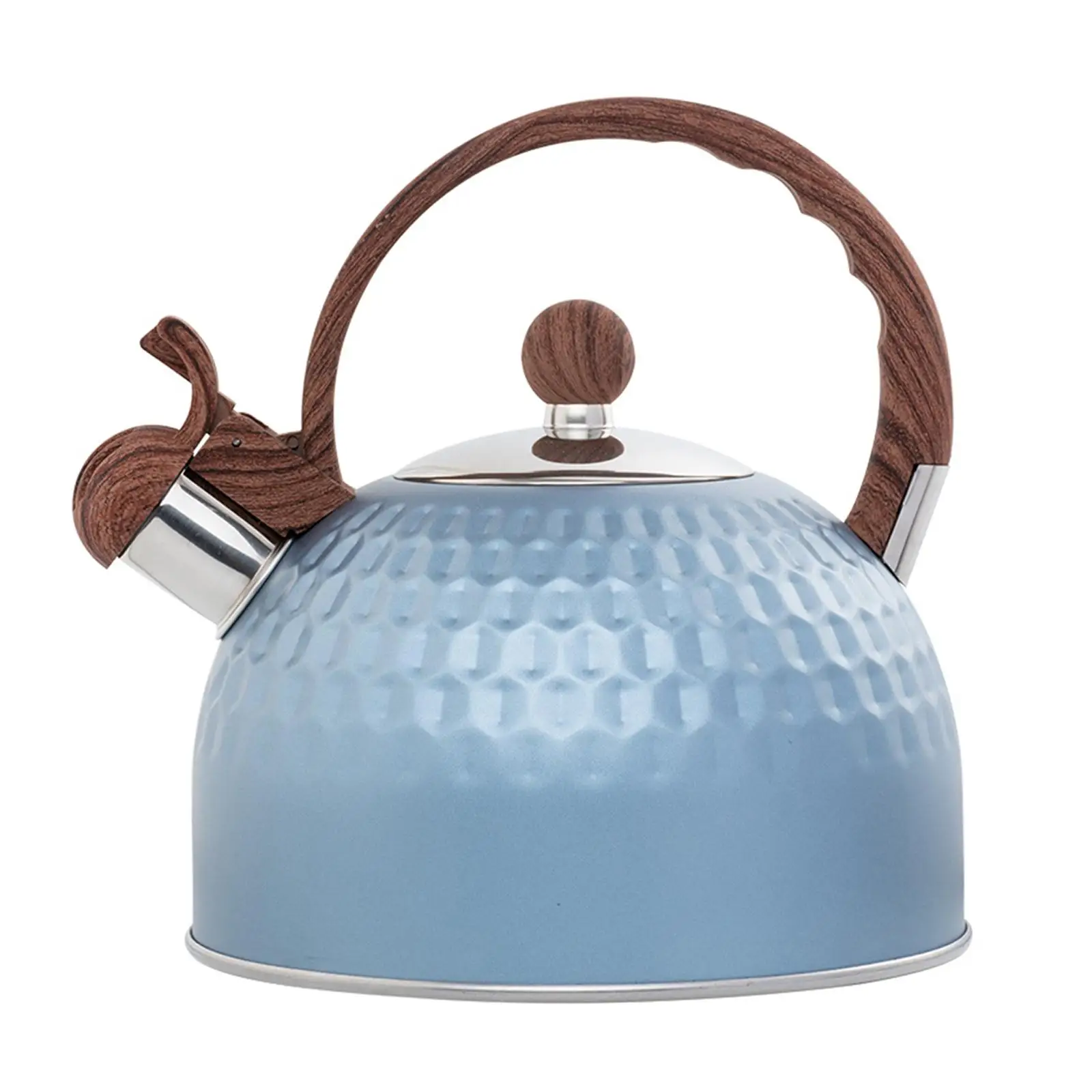 Household Whistling Kettle Stainless Steel Picnic Tea Pot 2.5L Large Capacity