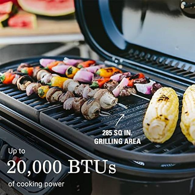 Coleman RoadTrip 285 Portable Stand Up Propane Grill Gas Grill with 3 Adjustable Burners and Instastart Push Button Ignition AliExpress