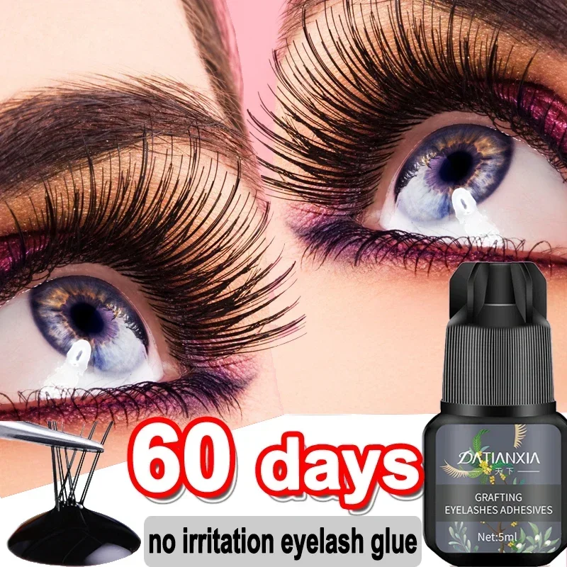 Best of No Irritation Eyelashes Extension Glue Quick Drying Long Lasting Waterproof Adhesive Black Grafting Lashes Glues Makeup Tools Reviews & Tips