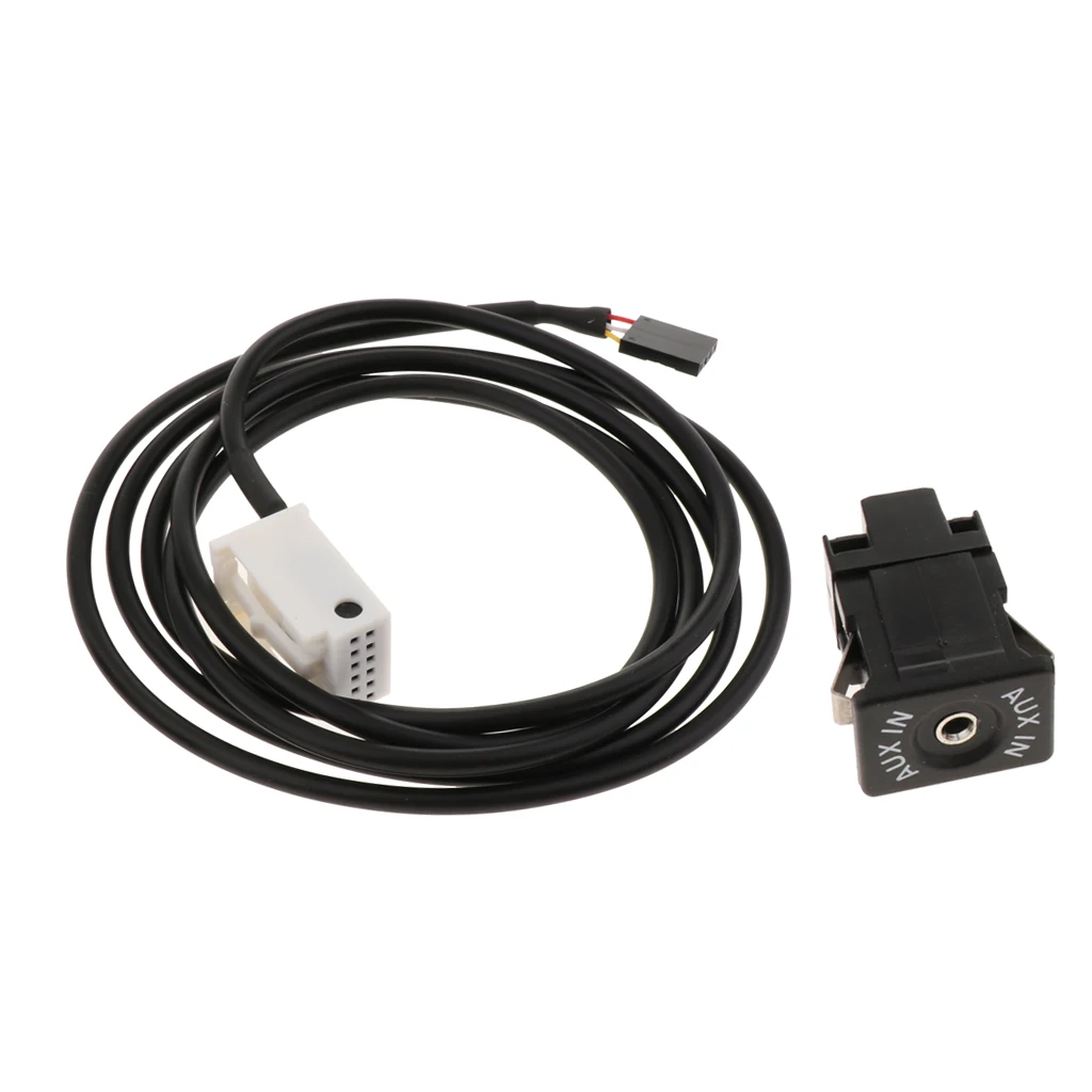 Car USB AUX  with Wire Harness Cable Adapter for R50/R52/2001-2006