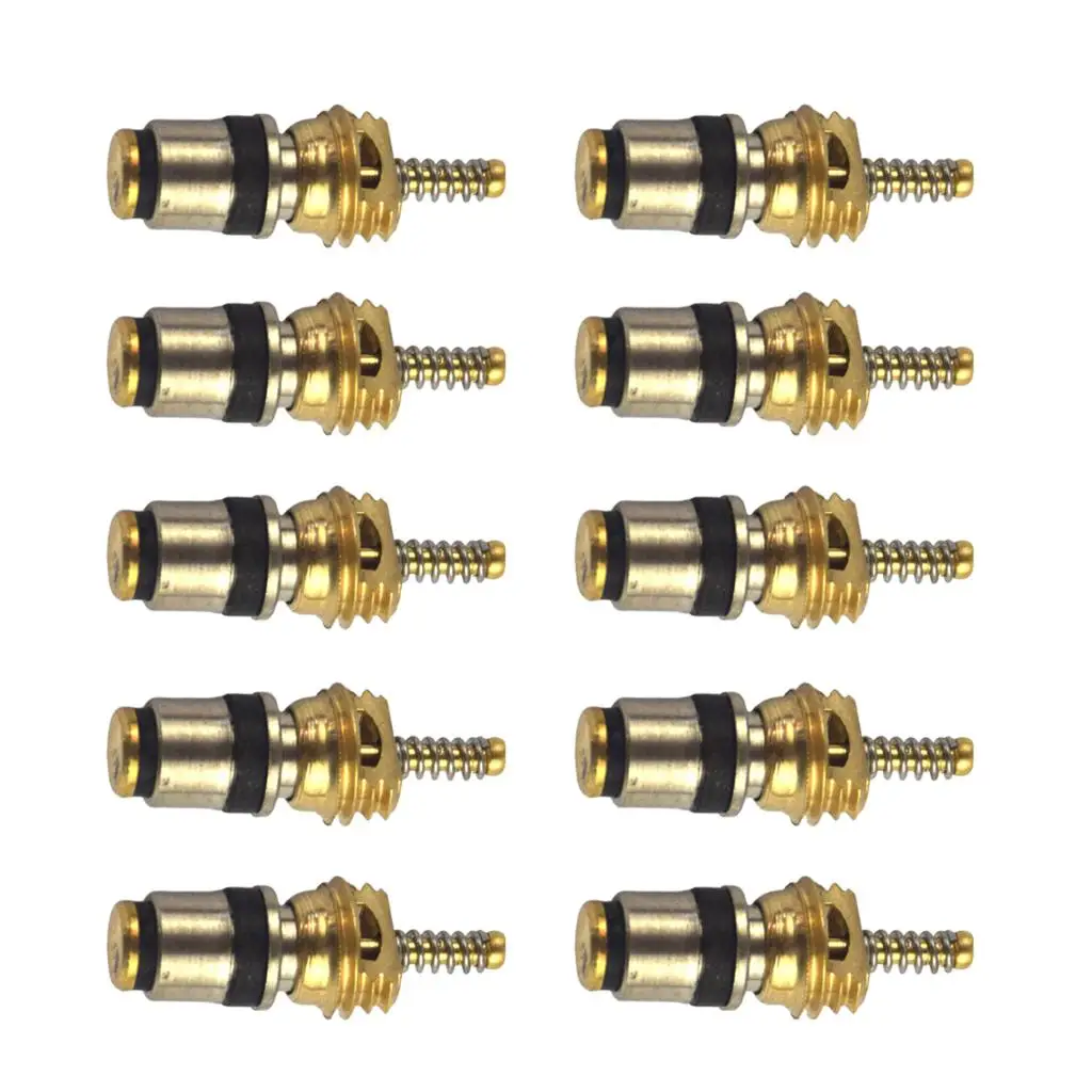 10pcs A/C High Pressure Valve Stem Cores for Citroen  