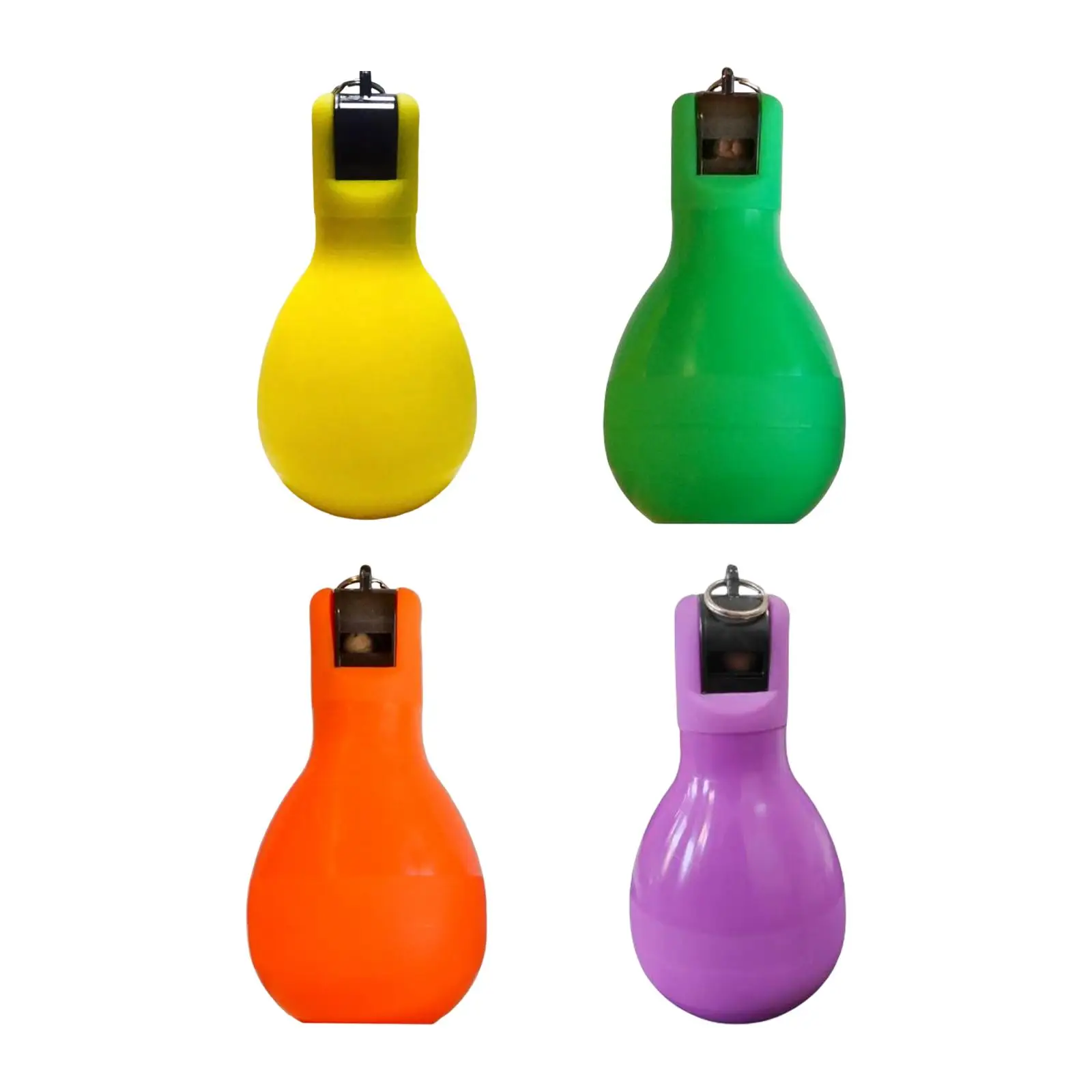 Training Whistle Portable Sports PVC Hand Squeeze Whistles for Referee