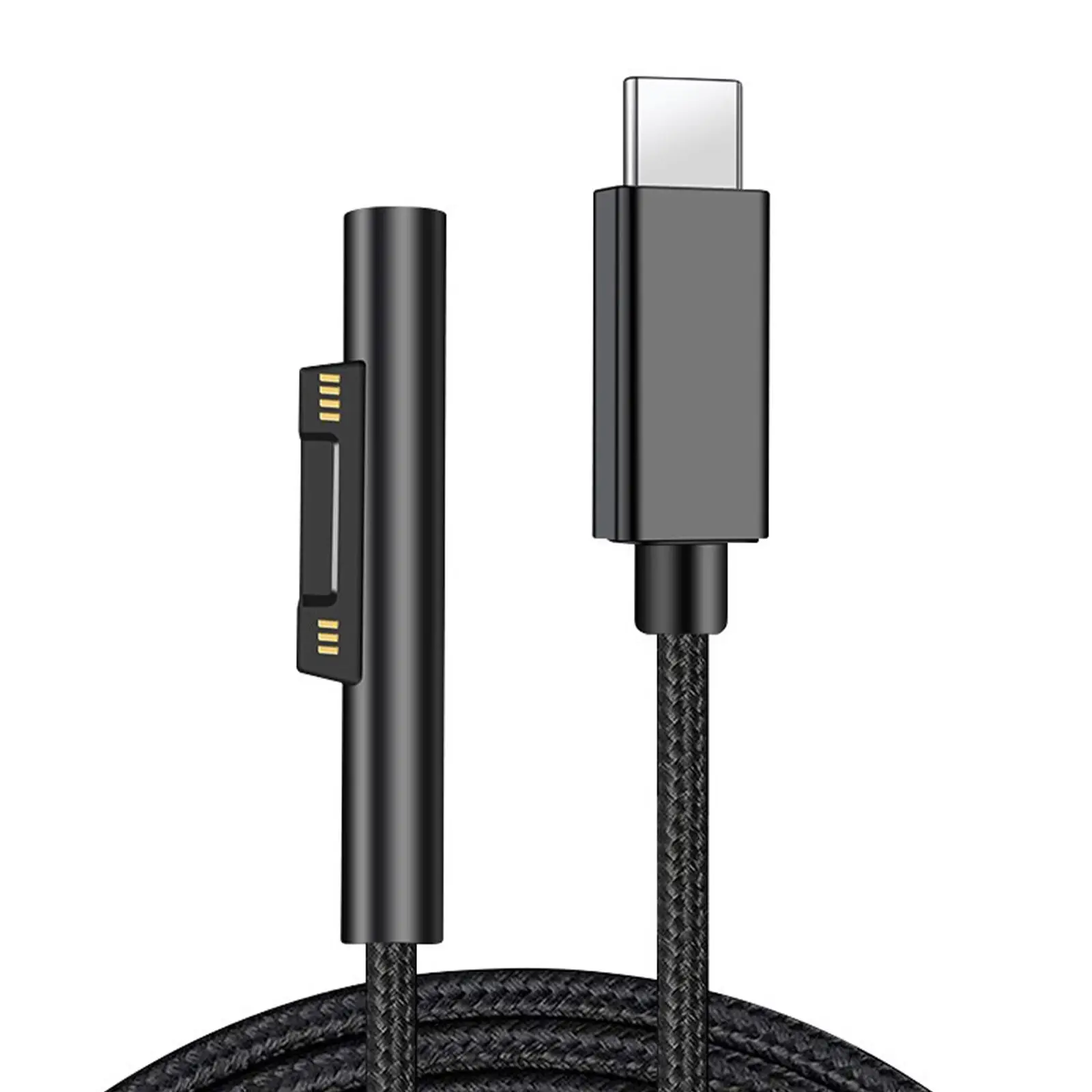 Tablet Fast Charging Cable Type C 3A Durable for Microsoft Surface Laptop Pro 3/4/5/6