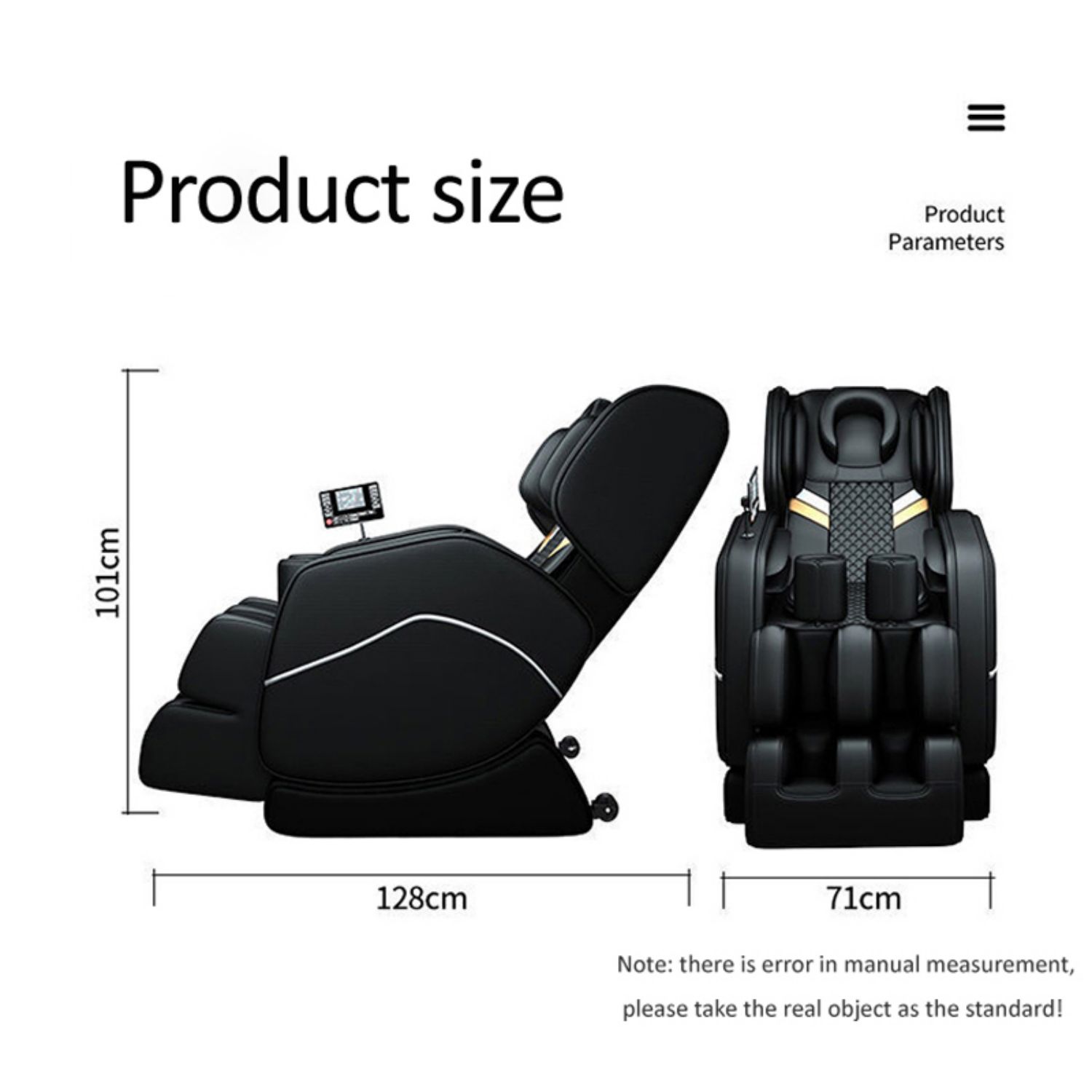 Best of Massage Chair Relaxing Bluetooth Speaker Body Care Chair Sofa Multi Functional ElectricMassage Chairs Full Body Zero Gravity Reviews & Tips - Image 4