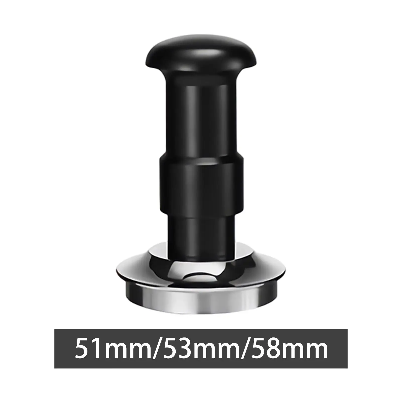 Espresso Hand Tamper Stainless Steel Ripple Base Heavy Duty Coffee Tamper for Restaurants Kitchen Espresso Machines Barista Home