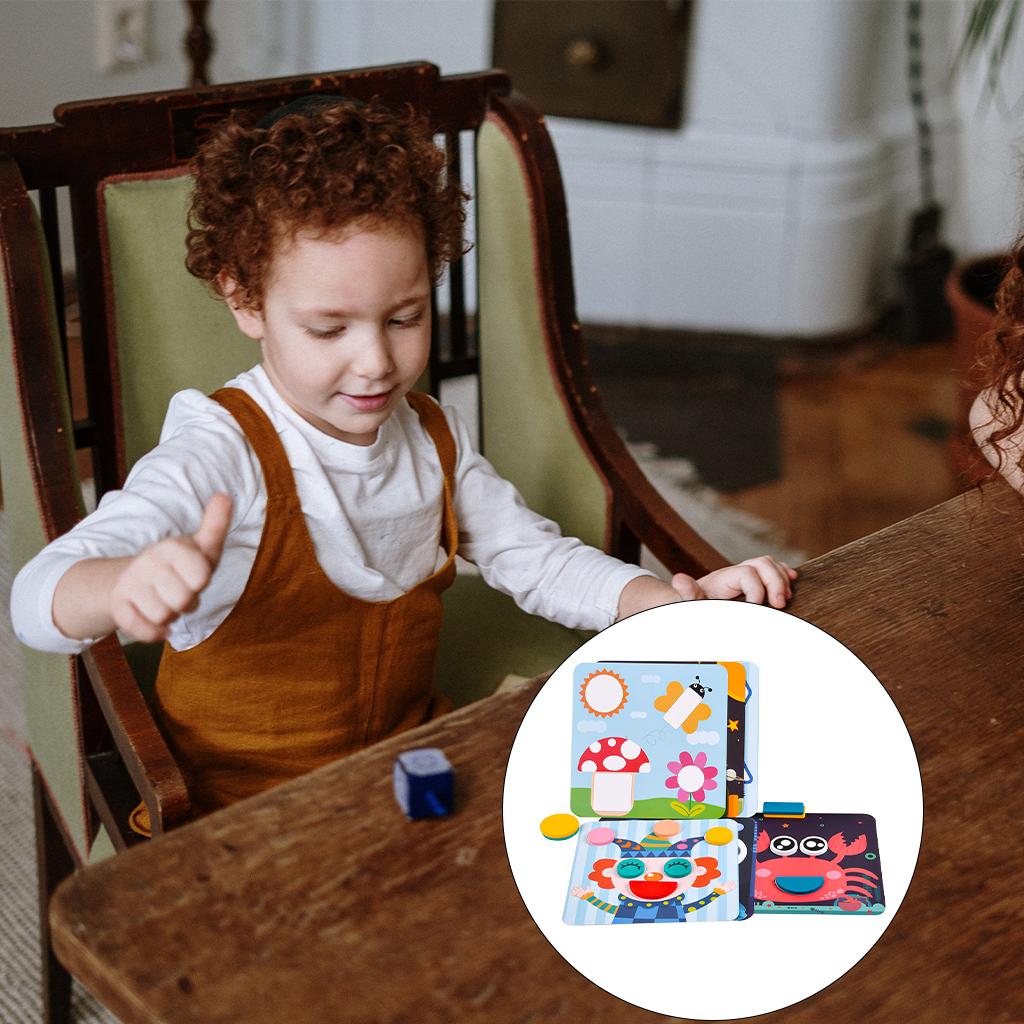 Wooden Toddler Puzzles Montessori Multi-Function Preschool Toys for Toddlers