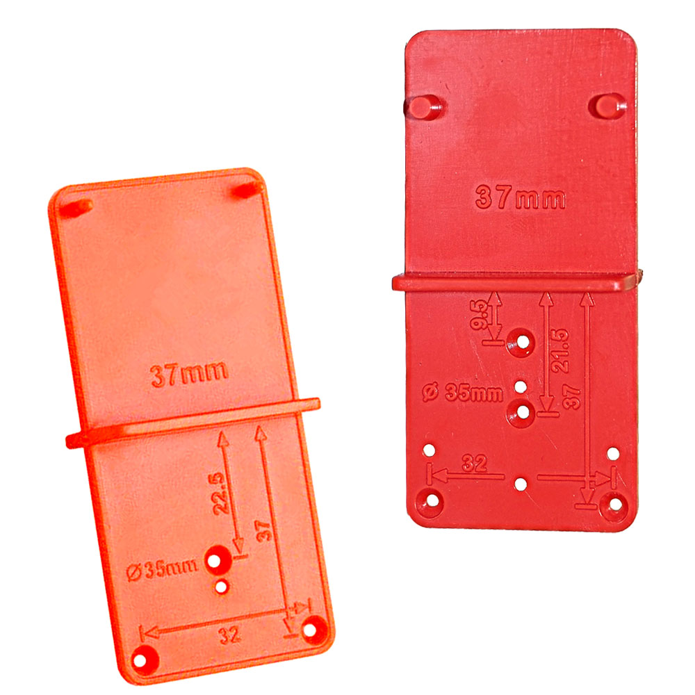 Scharnier Loch Bohren Guide Positionierung Mark Vorlage 26/35/40mm Hing Installation Jig Tür Schrank Scharnier Loch locator Holzbearbeitung – Detail 5
