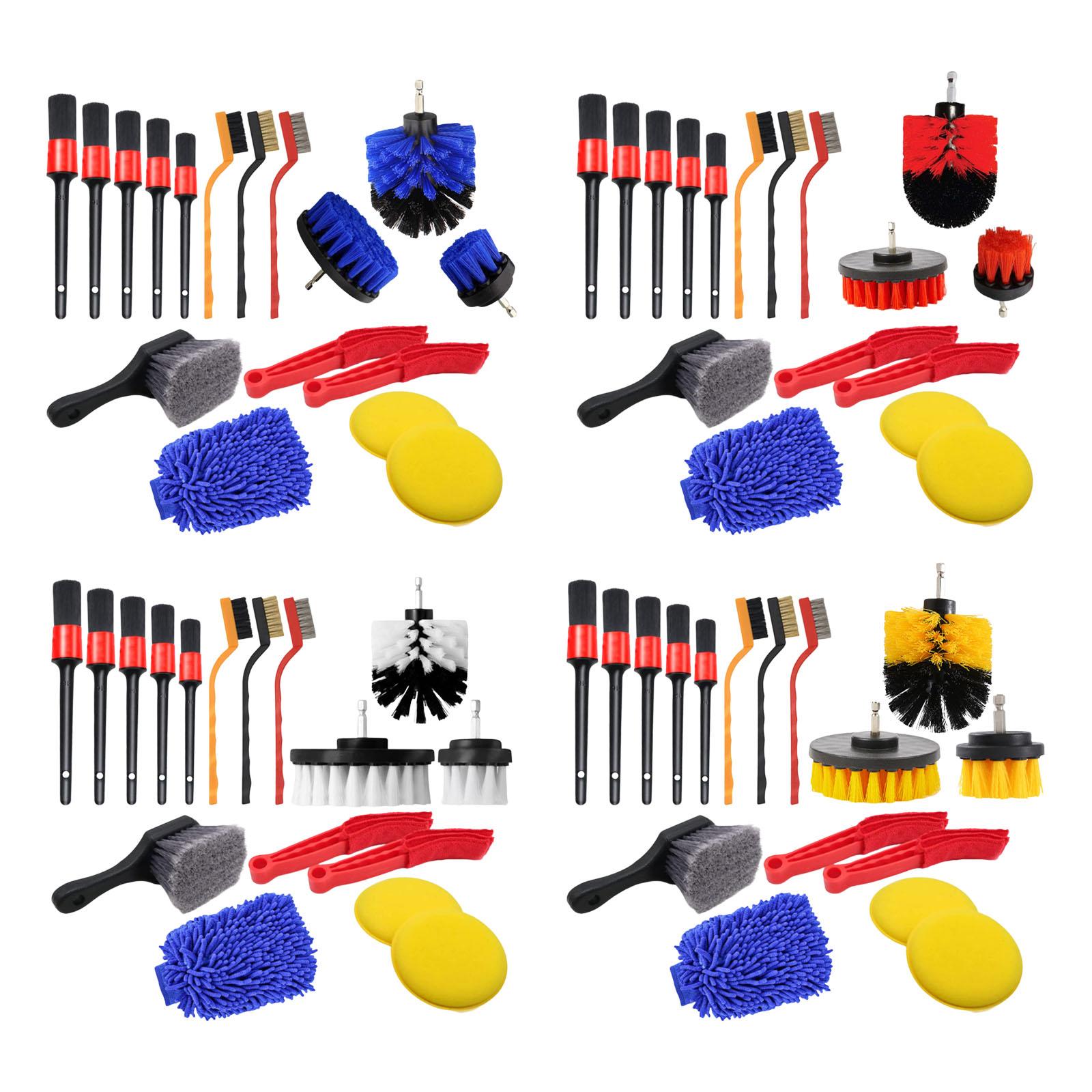 17 Pieces Multifunctional  Brush, Detail Cleaning Brushes  