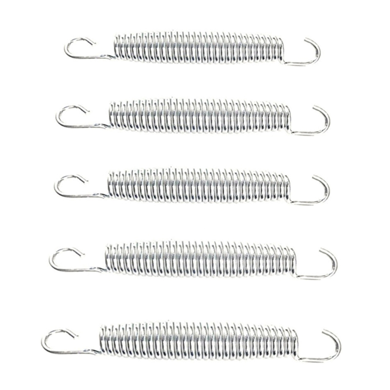 Description Picture 2 of itemTrampoline Spring Heavy Duty Galvanized Steel Spring 5-7inch Pull Spring Hook Replacement Waist Drum Bow Accessories