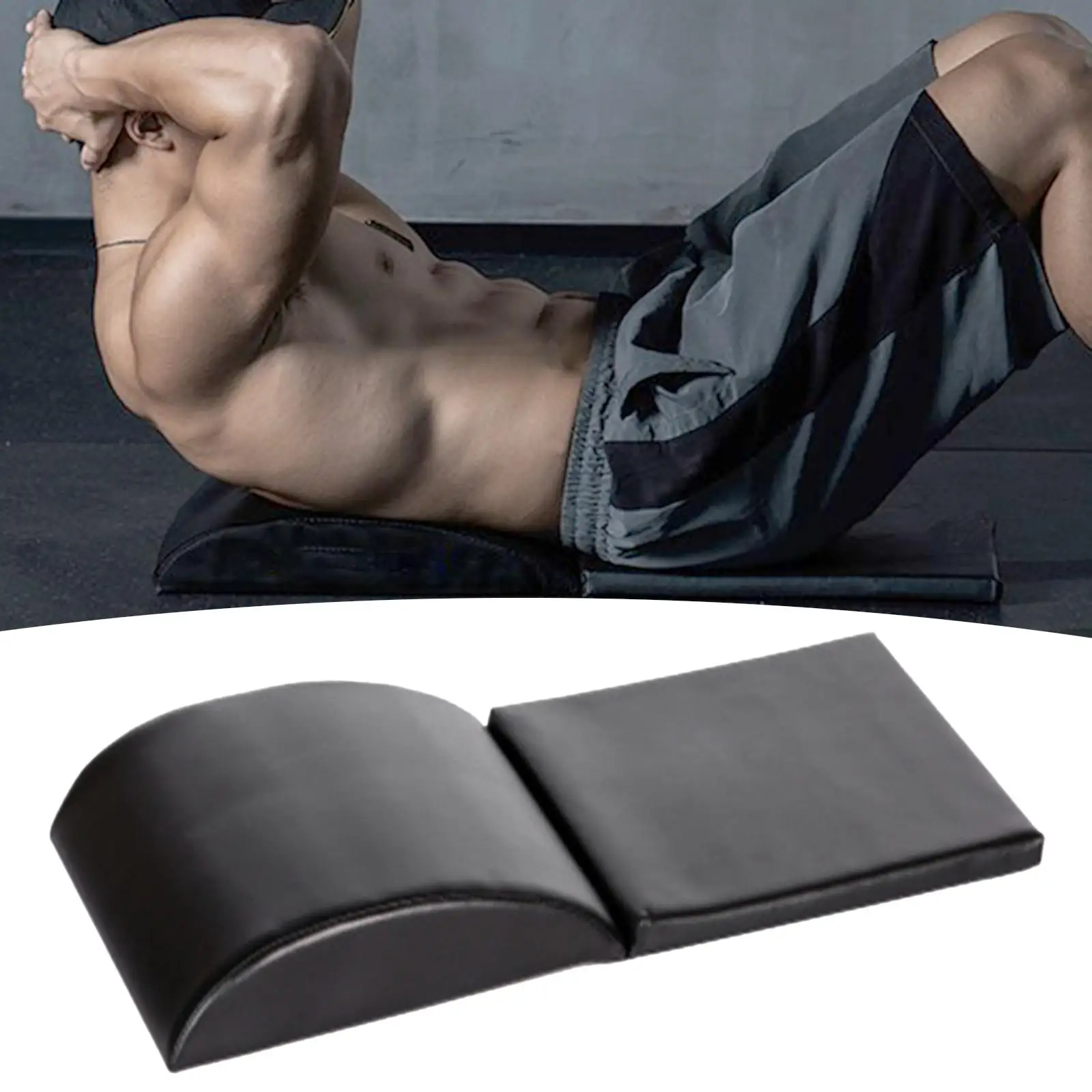 Ab Exercise Ma, Abdominal Sit Up Core Trainer Pad for Full Range Motion Workout Provides Lower Back Support Stretches Ab Muscles