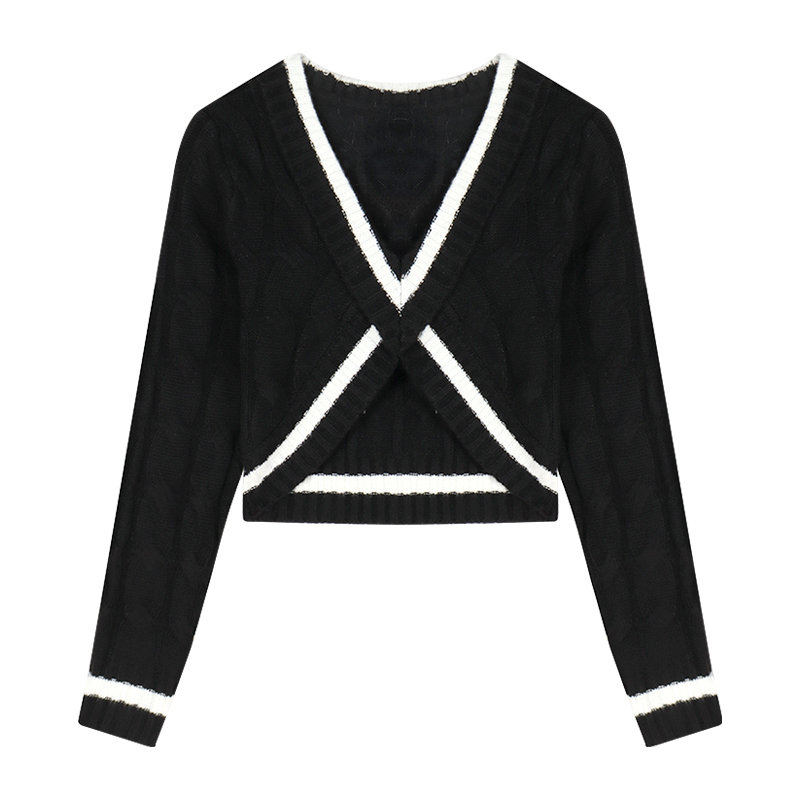 Pull Femme Col V Manches Longues Rayé - Léger, Ample, En Polyester/rayonne/élasthanne, Pour Toutes Occasions