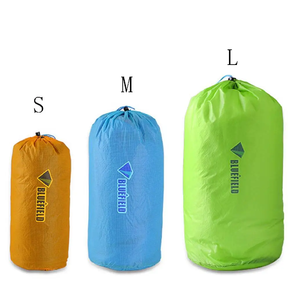 Outdoor Travel Waterproof Nylon Drawstring Storage Pouch Cord Bag Organizer, Excellent Anti-oil Effect, Ultralight and Portable