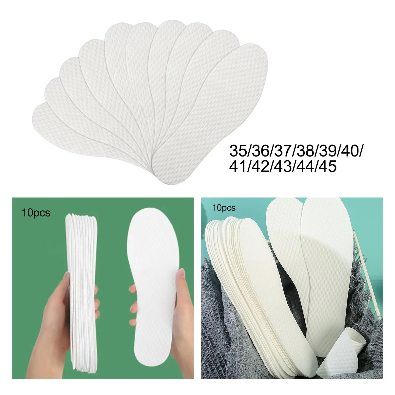 10x breathable disposable insoles, comfortable shoe inserts, basketball,