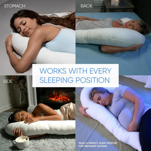 Contour Swan Pillow