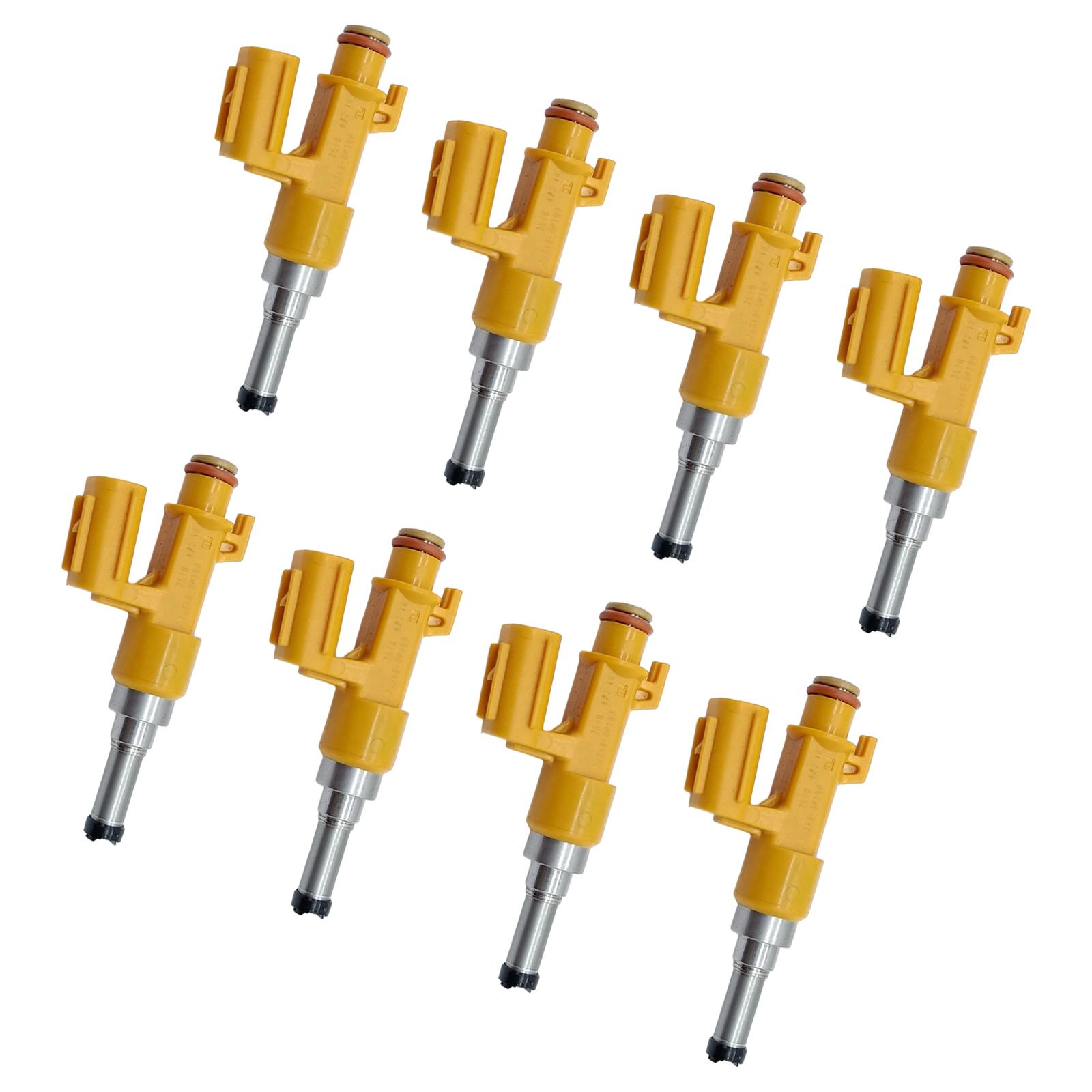 8 Pieces Fuel Injector Nozzle Fit for  V6 3.5L Replace Parts 232 Accessories