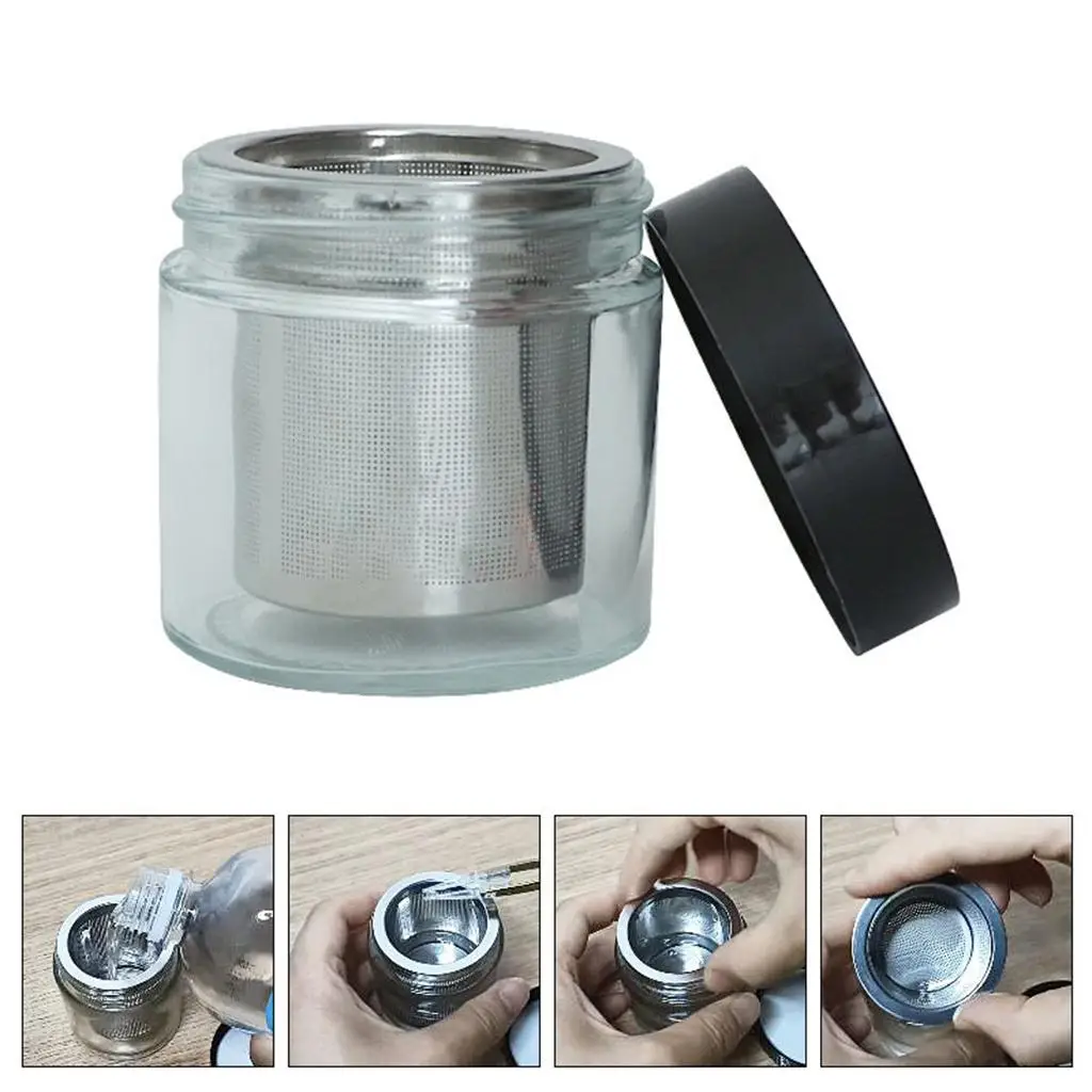 Diamond Stone Cleaner Bottle Cleaning Jars Washer for Glasses Gold Jewelry